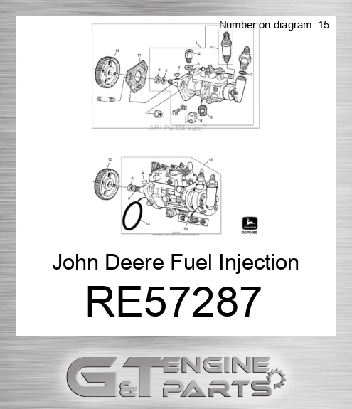 RE57287 Fuel Injection Pump