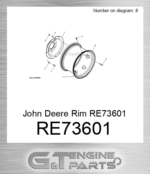 RE73601 Rim