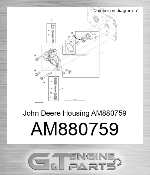 AM880759 John Deere Housing AM880759