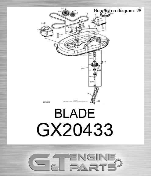 GX20433 BLADE