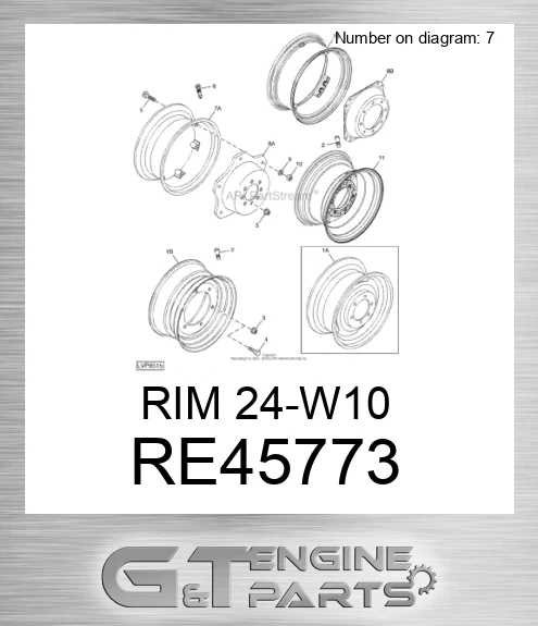 RE45773 RIM 24-W10