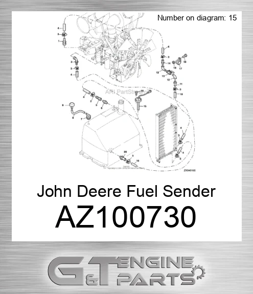 AZ100730 Fuel Sender