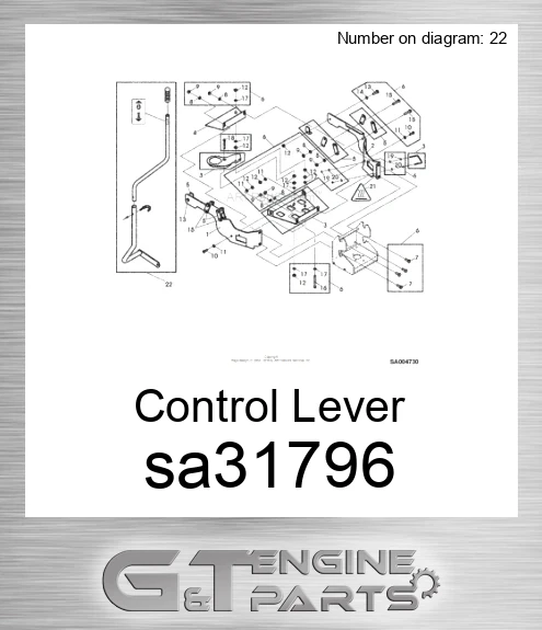 SA31796 Control Lever