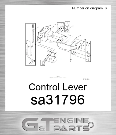 SA31796 Control Lever