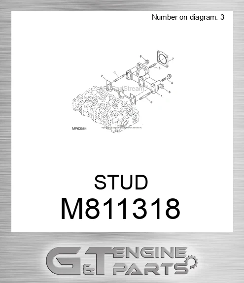 M811318 STUD