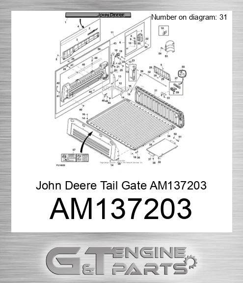 AM137203 Tail Gate