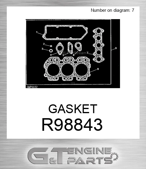 R98843 GASKET