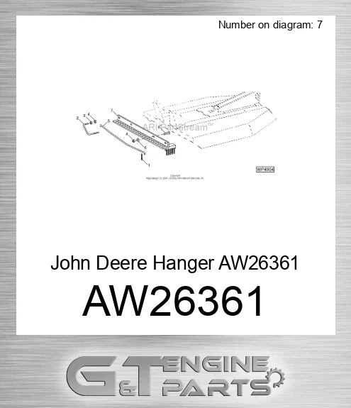 AW26361 Hanger