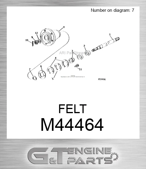 M44464 FELT