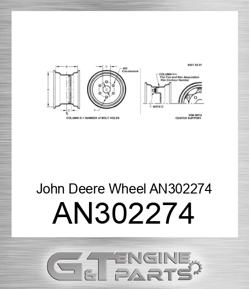 AN302274 Wheel
