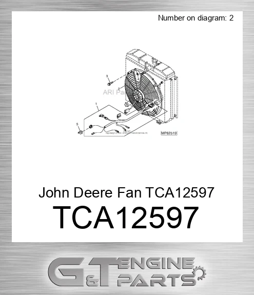 TCA12597 Fan