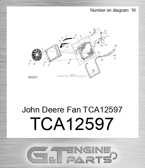 TCA12597 Fan