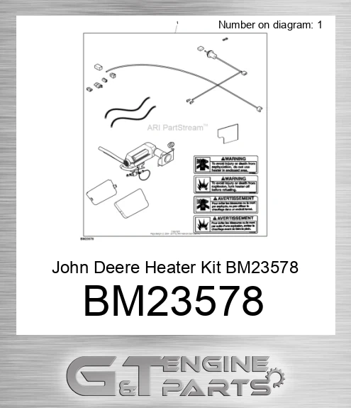 BM23578 Heater Kit