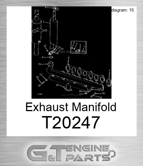 T20247 Exhaust Manifold