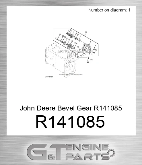 R141085 Bevel Gear
