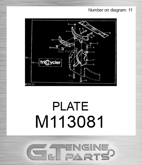 M113081 PLATE