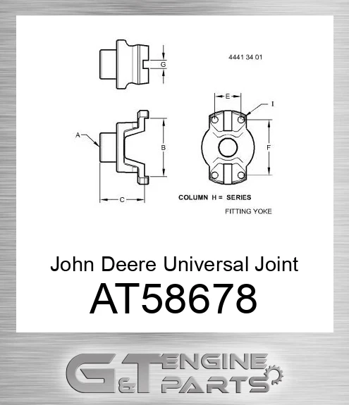 AT58678 Universal Joint Yoke