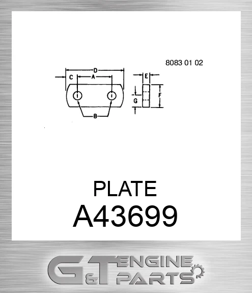 A43699 PLATE
