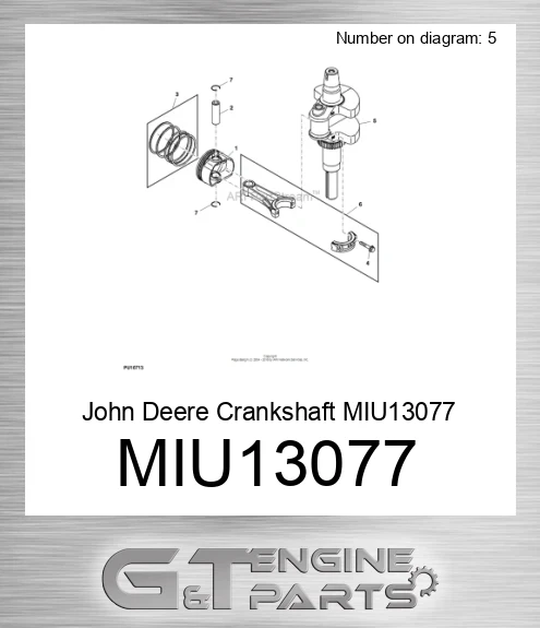 MIU13077 Crankshaft