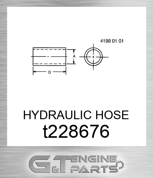T228676 HYDRAULIC HOSE