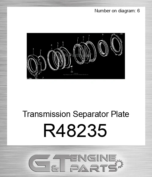 R48235 Transmission Separator Plate