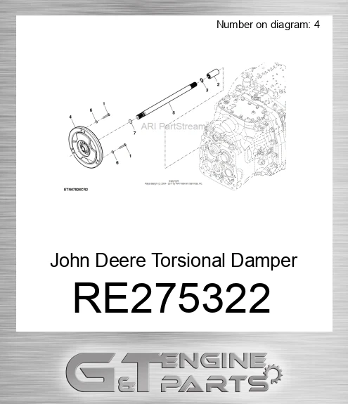 RE275322 Torsional Damper