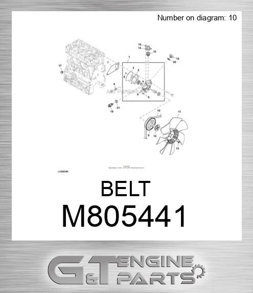 M805441 BELT