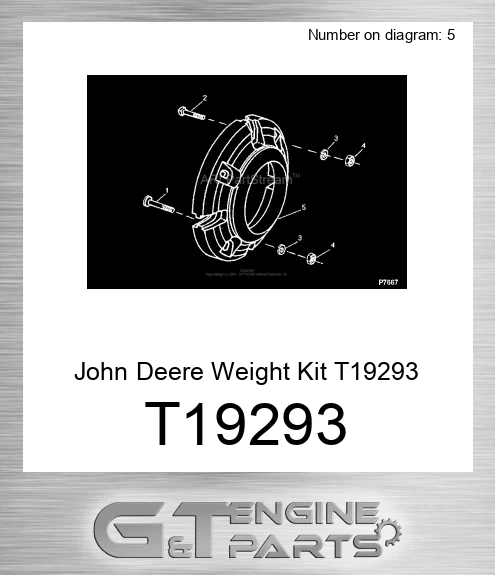 T19293 Weight Kit