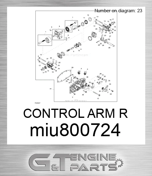 MIU800724 CONTROL ARM R