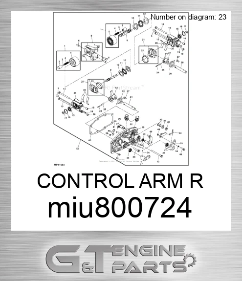 MIU800724 CONTROL ARM R