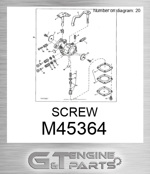 M45364 SCREW
