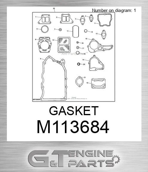 M113684 GASKET