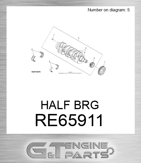 RE65911 HALF BRG