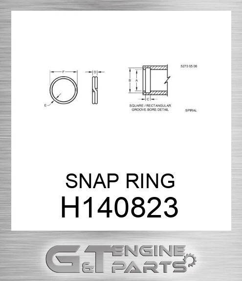 H140823 SNAP RING