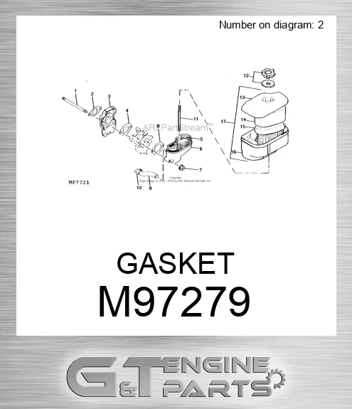 M97279 GASKET