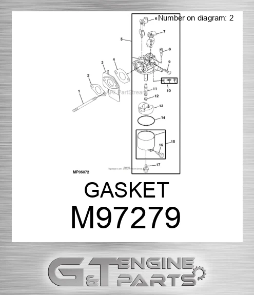 M97279 GASKET
