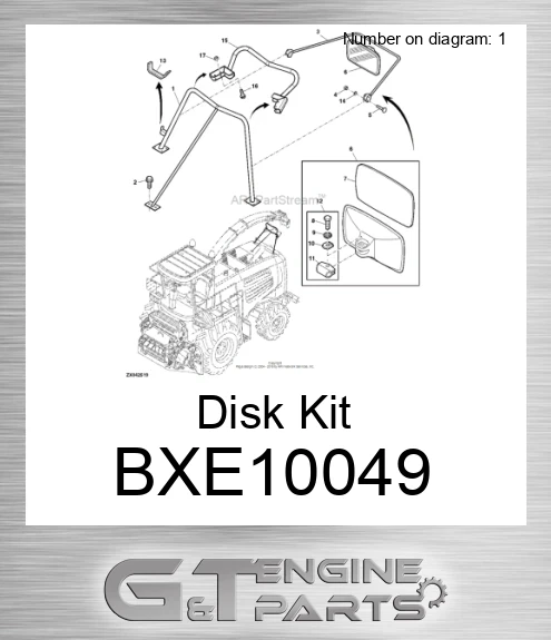 BXE10049 Disk Kit