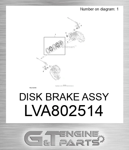 LVA802514 DISK BRAKE ASSY