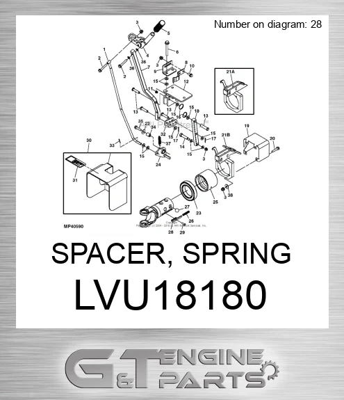 LVU18180 SPACER, SPRING