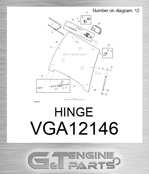 VGA12146 HINGE