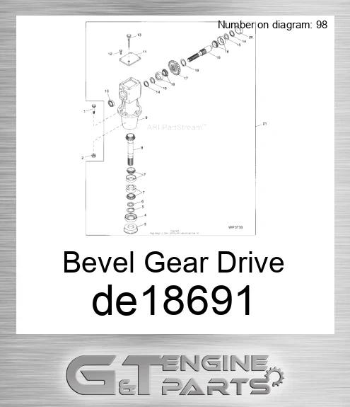 DE18691 Bevel Gear Drive