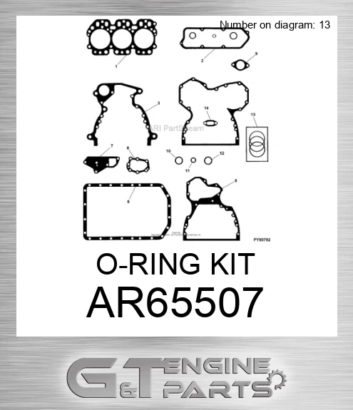 AR65507 O-RING KIT