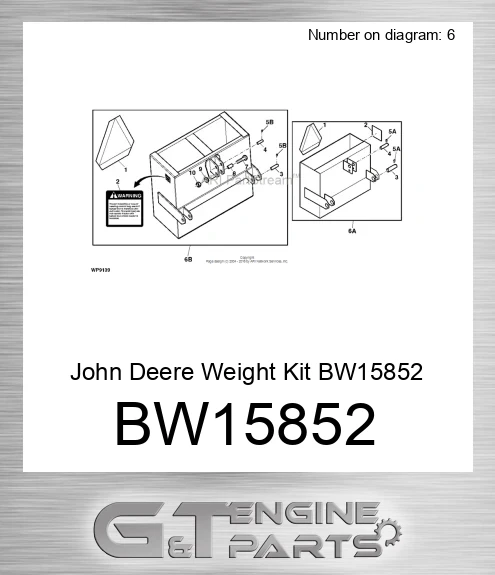 BW15852 Weight Kit