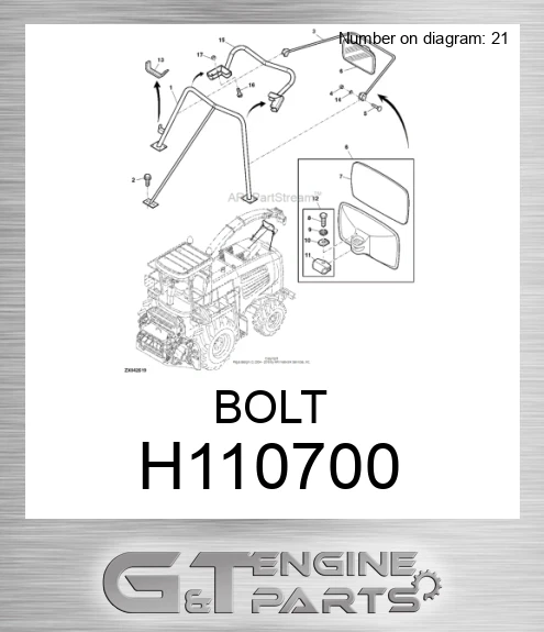 H110700 BOLT