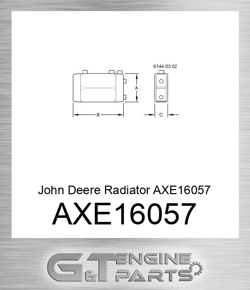 AXE16057 Radiator