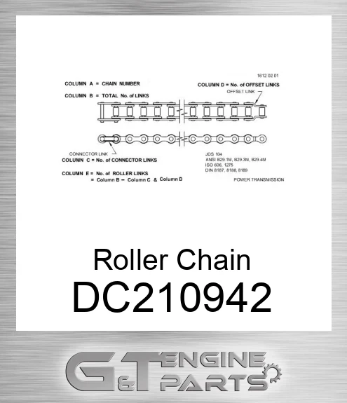 DC210942 Roller Chain
