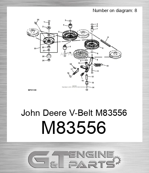M83556 V-Belt