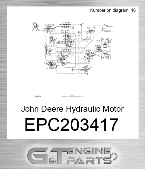 EPC203417 Hydraulic Motor