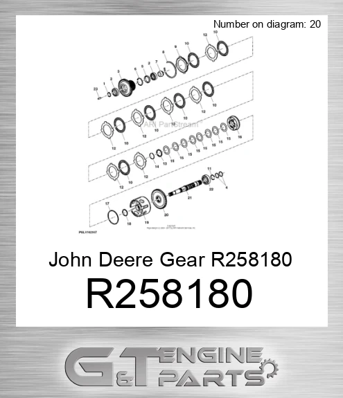 R258180 Gear