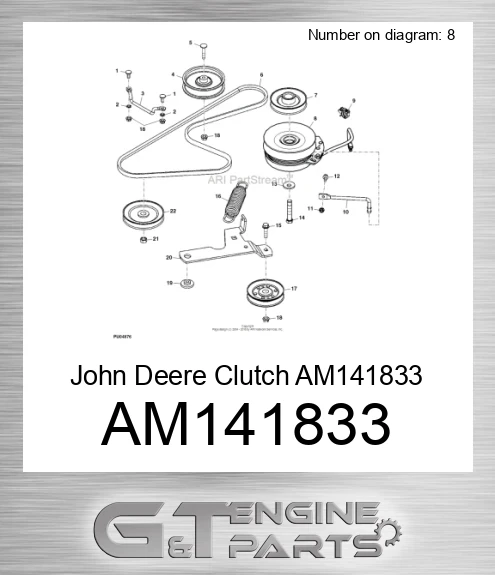 AM141833 Clutch